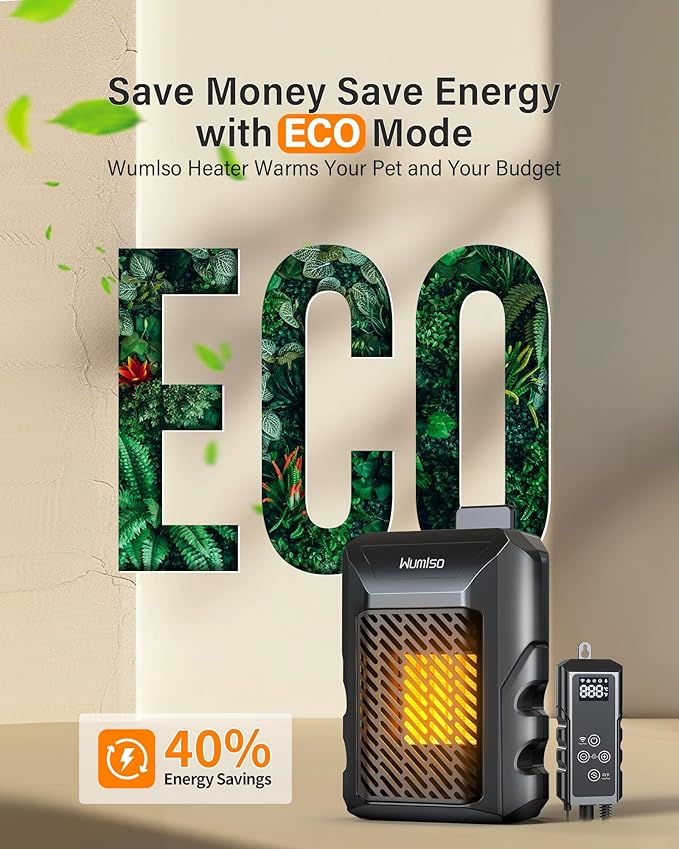 Dog House Heater with Thermostat APP WIFI Control,500W Dog House Heaters for Outside Doghouse Kennel, Outdoor Pet House Heater For Winter Outdoor, Safe Electric Heater,Adjustable Temp Timer