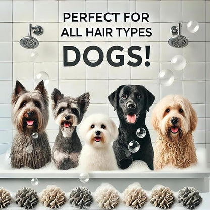 2pcs Pet Grooming Gloves for Cats, Dogs, Rabbits, Horses  Silicone Hair Remover, Shedding Bath Brush, Massage Mitts