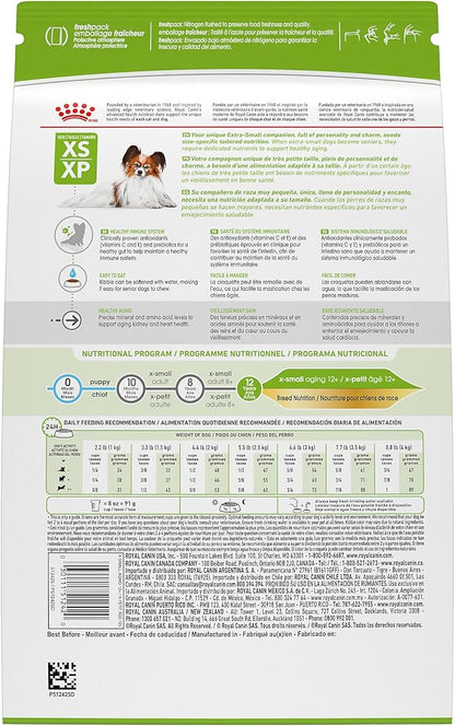 Royal Canin X-Small Aging 12+ Dry Dog Food, 2.5 lb bag