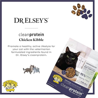 Dr. Elsey's cleanprotein Chicken Cat Kibble 2 lb. Bag