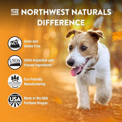 Northwest Naturals Freeze-Dried Veggie & Fruit Functional Topper - for Dogs & Cats - Healthy, Limited Ingredients, Human Grade Pet Food, All Natural - 5 Oz (Pack of 2)