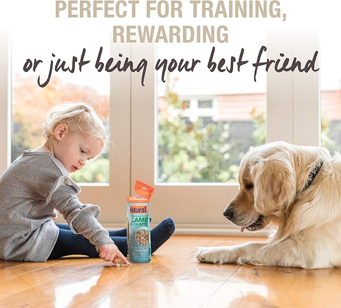 K9 Natural - Grain-Free Air Dried Dog Treat Protein Bites - Lamb Lung, 1.76oz