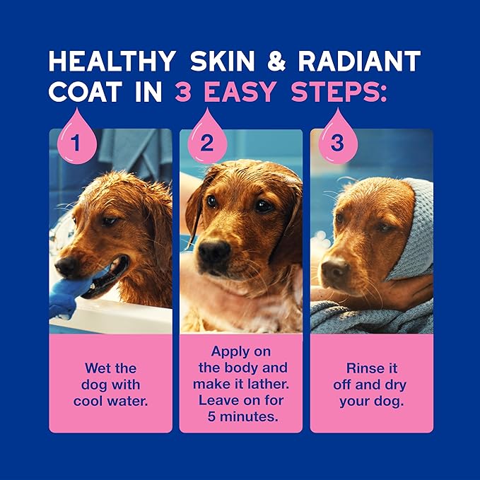DOUXO® Skin & Coat SPA - Ultra-Safe Dog Shampoo for Itchy Skin, 16 fl oz, Cleans and Soothes The Skin, Enhances The Coat, Leaves The Coat Soft and Radiant, Skin-Friendly Formula