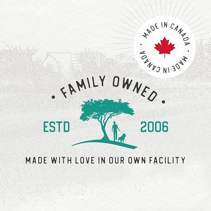 Caledon Farms Plaque Busters with Bacon Dog Treats: Grain Free, Gluten Free, No Additives, Colors or Preservatives, Brown 8 Count (Pack of 1)