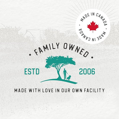 Caledon Farms Plaque Busters with Bacon Dog Treats: Grain Free, Gluten Free, No Additives, Colors or Preservatives, Brown 8 Count (Pack of 1)