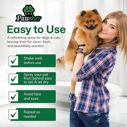 Dog Essentials Refreshing Bundle | Dog Wipes for Cleaning & Deodorizing | Paw & Nose Balm | Teeth Cleaning Wipes | Dog Spray & Deodorizer Perfume | Refreshing & Calming Lavender Scent