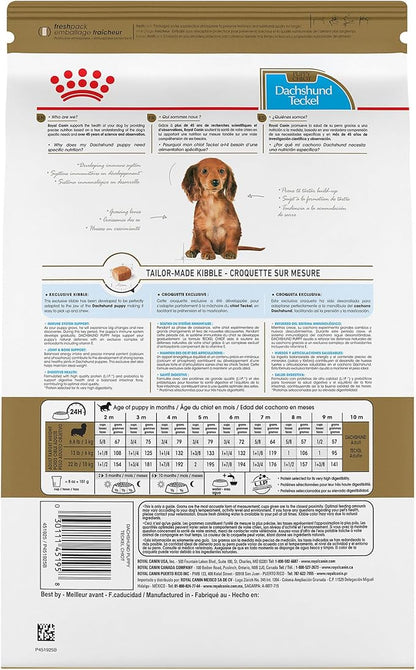 Royal Canin Dachshund Puppy Breed Specific Dry Dog Food, 2.5 lb bag