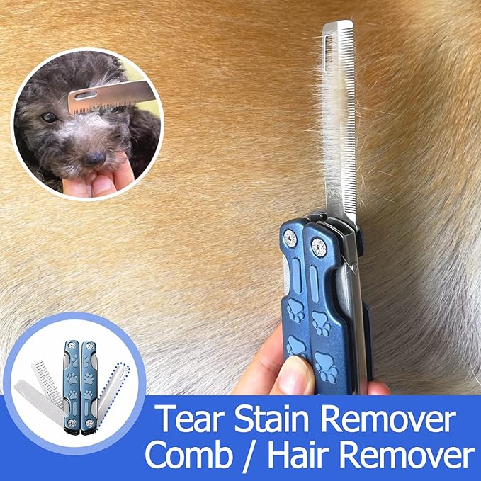 Professional Dog Nail Clipper for Sensitive Dogs,Dog Nail Trimmer for Large Medium Small Breeds,Sharp Puppy Dog Toenail Clipper for Thick Nails,Multifunction Heavy Duty Pet Nail Clipper with Nail File