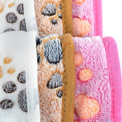 Dog Blankets for Medium Large Dogs Washable, 3 Pack Pet Blanket Washable 41" x 31", Fuzzy Soft Puppy Blanket Throw Cover for Kennel Crate Bed, Blanket for Dogs, Pet Blankets for Dogs