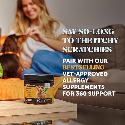 Pet Honesty Restore + Soothe Hot Spots Spray for Dogs & Cats - Gentle on Sensitive Skin, Chlorhexidine Alternative Spray, Soothes Itching, Irritation with Aloe and Microsilver (Lavender) - 4oz