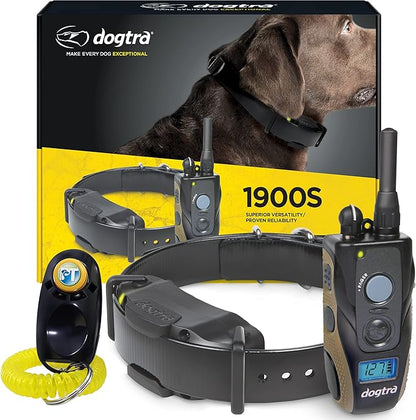 Dogtra 1900S 3/4 Mile Range Rechargeable E-Collar with Adjustable Levels for Dogs