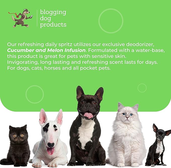 Dog Perfume Spray Long Lasting - Pet Odor Eliminator - Dog Cologne Spray - Premium Dog Deodorant Spray for Smelly Dogs - Refreshing Dog Deodorizer Spray for Grooming