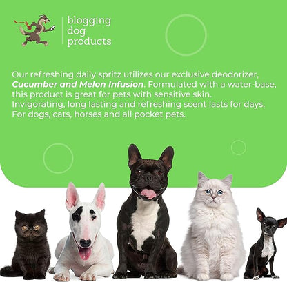 Dog Perfume Spray Long Lasting - Pet Odor Eliminator - Dog Cologne Spray - Premium Dog Deodorant Spray for Smelly Dogs - Refreshing Dog Deodorizer Spray for Grooming