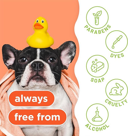 TropiClean 2-in-1 Dog Shampoo and Conditioner, Moisturizing Dog Detangler, Puppy Safe, Made in the USA, Papaya Scent, Cat & Kitten Safe, 20oz.