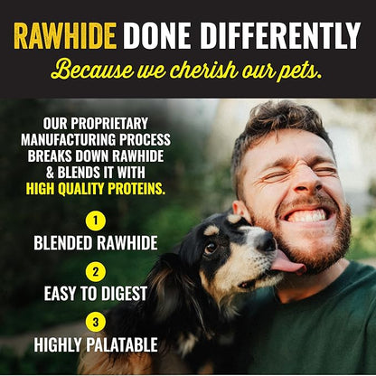 etta says! Premium Crunchy 4.5" Duck Dog Chews - Grain-Free Dog Treats, Good for Teeth, Easy to Digest - Made in The USA (36 Count Pack of 1)