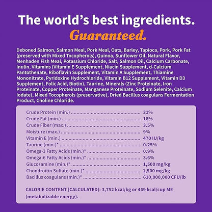 HALO Elevate Dry Dog Food, Healthy Grains Salmon Recipe, 3.5lb