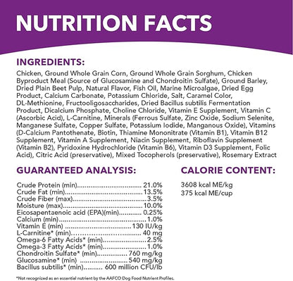 IAMS Advanced Health Mobility Support Chicken and Whole Grain Recipe Adult Dry Dog Food, 27 lb. Bag