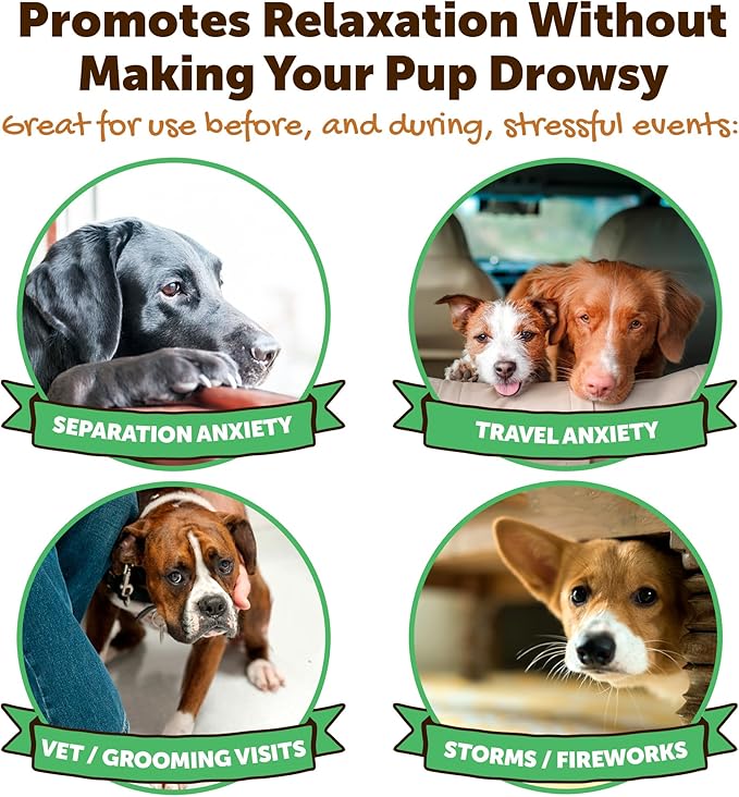 Riley's Calming Peanut Butter for Dogs - Dog Peanut Butter Calming Aid - Separation Anxiety Relief for Dogs - 8.46 oz