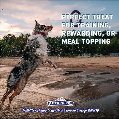 Nutri Bites Freeze Dried Whitefish Dog & Cat Treats, 9 oz | Healthy Pet Training Treats or Food Topper | All Natural, High Protein | Great for Puppy, Small, Medium, or Large Breeds