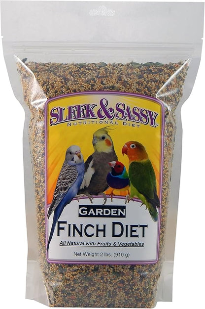 SLEEK & SASSY Garden Finch Bird Food (2 lbs.)