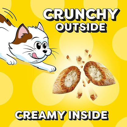 Temptations Kitten Crunchy and Soft Cat Treats Salmon and Dairy Flavor, 3 oz. Pouch, (Pack of 12)