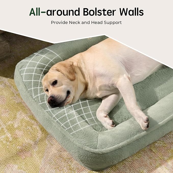 BALANCE Dog Bed Orthopedic Washable, Waterproof Medium Dog Bed with Removable and Washable Cover Dog Bed Medium Size Dog with Non-Slip Bottom Pet Couch Sofa Dog Beds