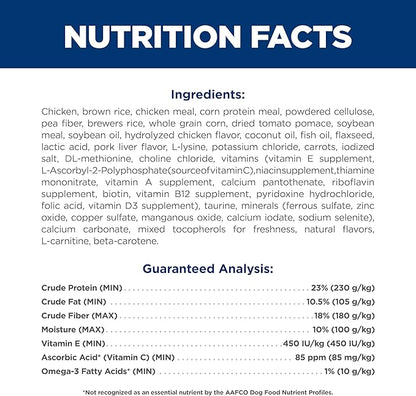 Hill's Science Diet Perfect Weight & Joint Support, Adult 1-6, Weight Management & Joint Support, Dry Dog Food, Chicken & Brown Rice, 3.5 lb Bag