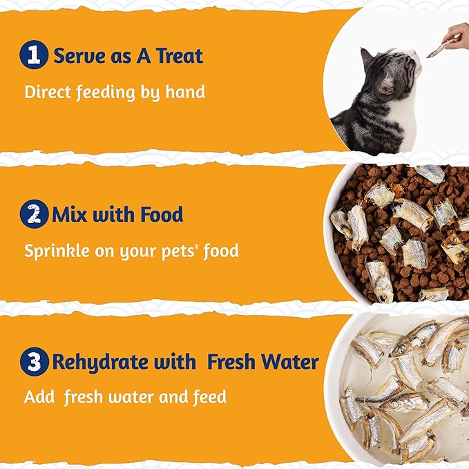 Just Try 10.58 oz Freeze Dried Dog Treats Capelin Fish Raw Single Ingredient Cat Treats High Protein Training Treats Pet Snacks Omega 3 for Skin Coat Health