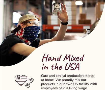 kin+kind Hip+Joint Supplement Dogs & Cats - Vet Formulated Natural Formula with Organic Turmeric, Black Pepper and Coconut- Made in USA - 8 oz (Large)