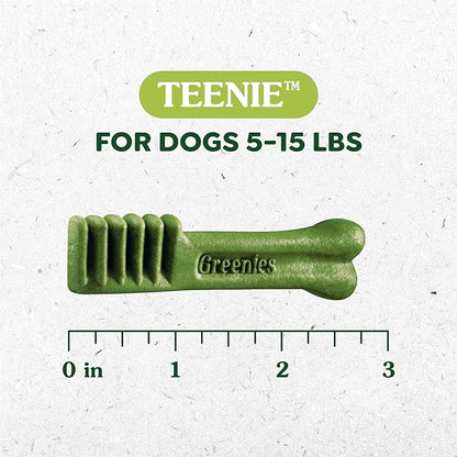 Greenies Teenie Dental Dog Treats, Blueberry Flavor, 12 oz. Pack (43 Treats)