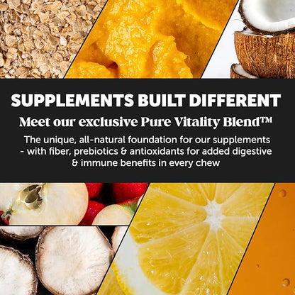 Dog Multivitamin - 10 in 1 Dog Vitamins for Health & Heart - Omega Fish Oil, Glucosamine & Probiotics - Dog Vitamins and Supplements for Skin and Coat (Chicken 180 ct)