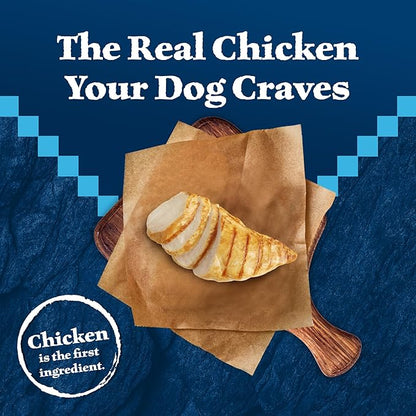 Blue Buffalo Wilderness Natural High-Protein Healthy Weight Dry Food for Large Breed Adult Dogs, Chicken Recipe, 24-lb. Bag