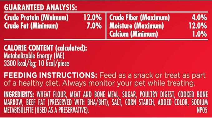 Milk-Bone MaroSnacks Small Dog Treats With Bone Marrow, 40 Ounce Container