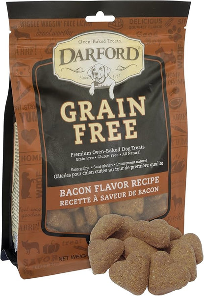 Grain Free Bacon Recipe Dog Treats, 12 oz