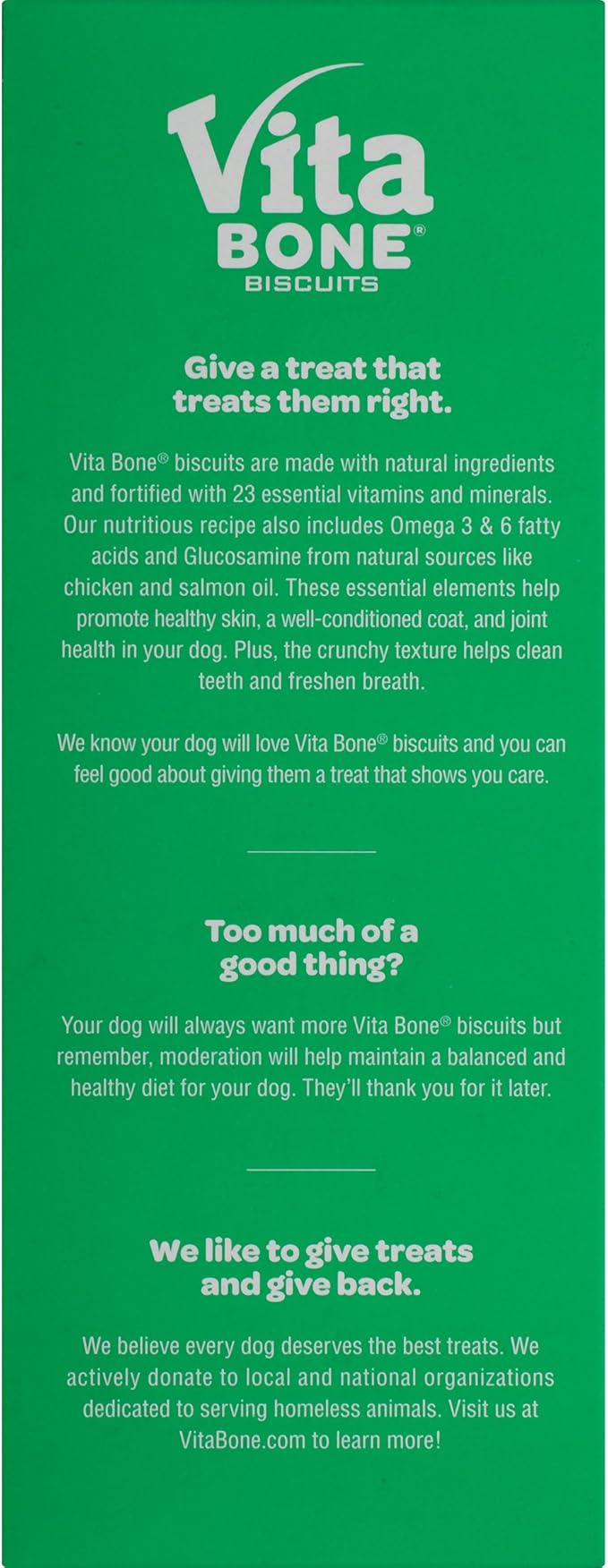Original Large Dog Biscuits 12-Pound Box with 23 Vitamins and Minerals, Glucosamine and Natural Sources of Omega-3 and 6 Fatty Acids for All Breeds over 50 Pounds