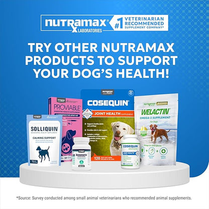 Nutramax Cosequin Elements Dogs Joint Health Supplement, Contains Glucosamine for Dogs, MSM, Supports Healthy Joints, For All Breeds and Sizes, Chewable Tablets, 75 Count