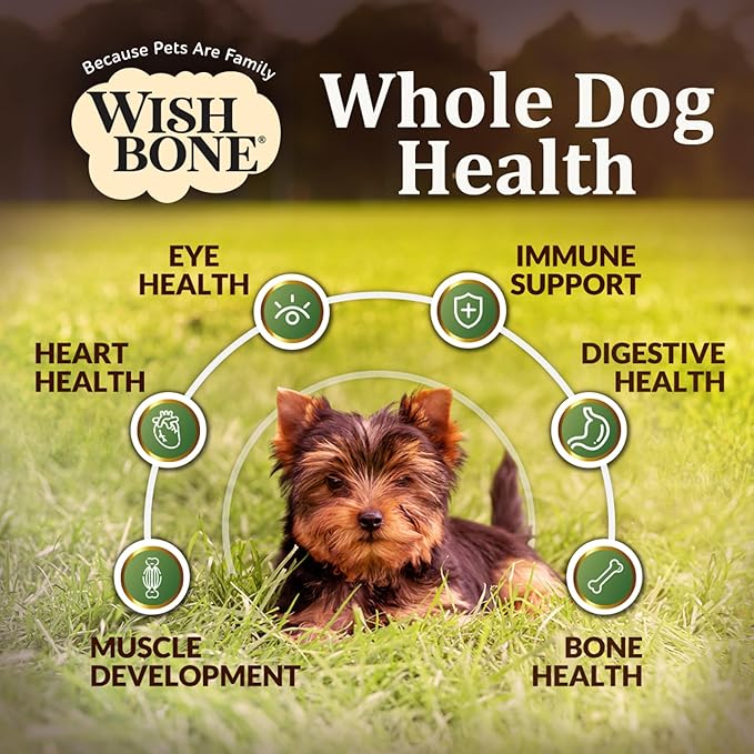 Wishbone Pasture New Zealand Lamb Dry Dog Food, Gluten-Free, Grain-Free Formula for Overall Pet Health - 4 lb