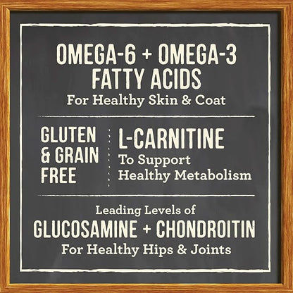 Merrick Power Bites Dog Treats Big Bites, Beef and Sweet Potato Recipe - 6 oz Bag