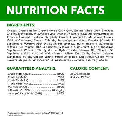 IAMS Proactive Health Healthy Weight Control Adult Dry Dog Food with Real Chicken, 7 lb. Bag