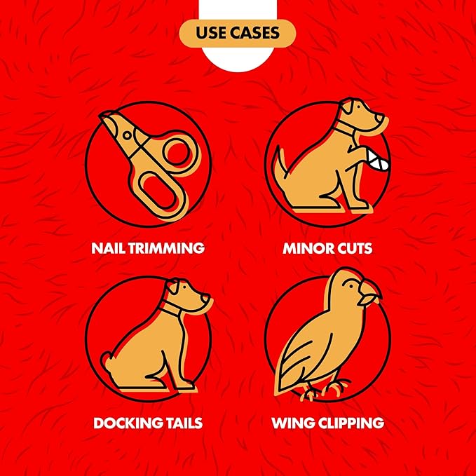 Miracle Care Kwik Stop Styptic Powder For Dogs, Cats, and Birds, Fast-Acting Blood Stop Powder For Pets, Quick Stop Bleeding Powder For Dog Nail Clipping, Minor Cuts, Grooming, 6.0 oz.