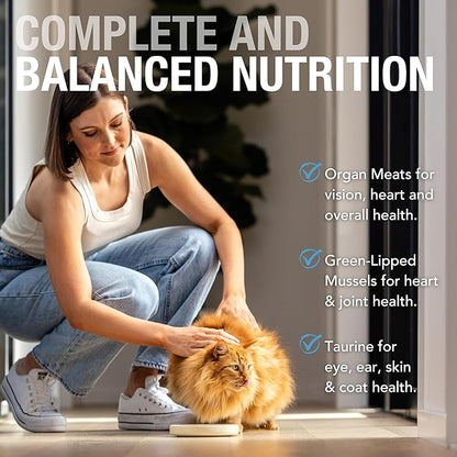 Feline Natural Wet Cat Food Pate, Beef Feast, 6 Oz Cans (Pack of 12), Grain Free, Made in New Zealand with Grass-Fed and Finished Beef, Single Source, Limited Ingredient