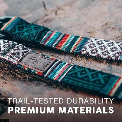 Embark Urban Dog Collar  Dog Collar Stylish & Durable Nylon Dog Collar for Large Dogs, Small Dogs & Medium Dogs.Comfortable Pet Collar Strong Buckles for Any Size Breed (Mayan, Medium)