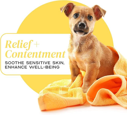 Dog Shampoo and Body Wash - 13.5 Fl Oz of Super Soft Pet Shampoo for Dogs - Made with Honey and Milk for a Healthy Skin and Coat - Made in The USA