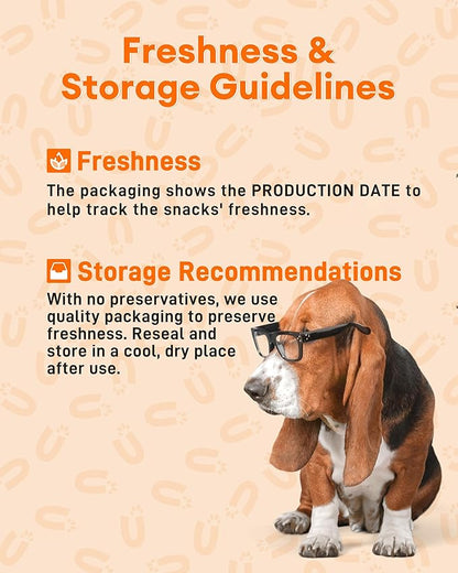 Chicken Jerky Dog Treats - Single-Ingredient, 17.6 oz Sealed Box, 12-Hour Slow-Dried for Maximum Flavor and Nutrients, Preservative-Free, All-Natural, Perfect for Training & Healthy Snacking