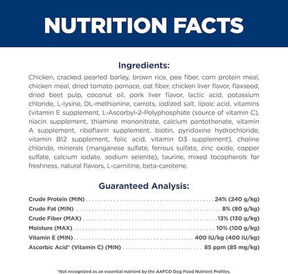 Hill's Science Diet Perfect Weight, Adult 1-6, Weight Management Support, Dry Dog Food, Chicken & Brown Rice, 4 lb. Bag