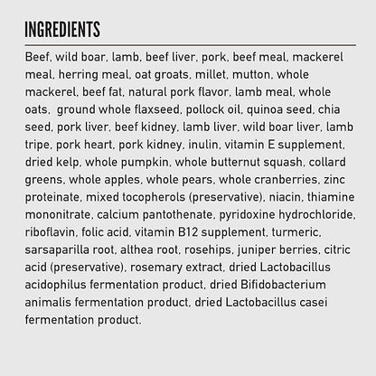 ORIJEN Amazing Grains Regional RED Dry Dog Food, High Protein Dog Food for All Life Stages, Fresh or Raw Ingredients, 4lb