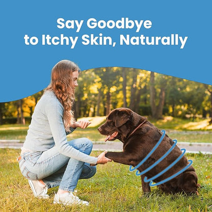 Medicated Organic Dog Shampoo Bar for Hot Spots, Dry Coat, and Allergies, All Natural Dog Shampoo with Neem, Aloe, and ACV, Eco-Friendly, Vet Recommended, 1 Bar for Sensitive Skin Relief