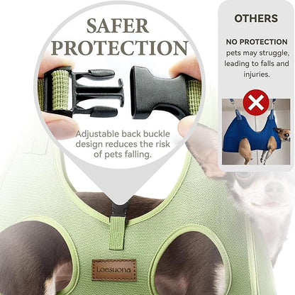 Dog Grooming Hammock  for Dogs Cat Grooming Hammock,Dog Sling for Nail Trimming with Dog Nail Clippers for Small Dogs,Dog Hammock for Nail Trim,Dog Hanging Harness for Nail Trimming