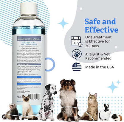 Allertech® Anti-Allergen Pet Shampoo 16-oz Bottle