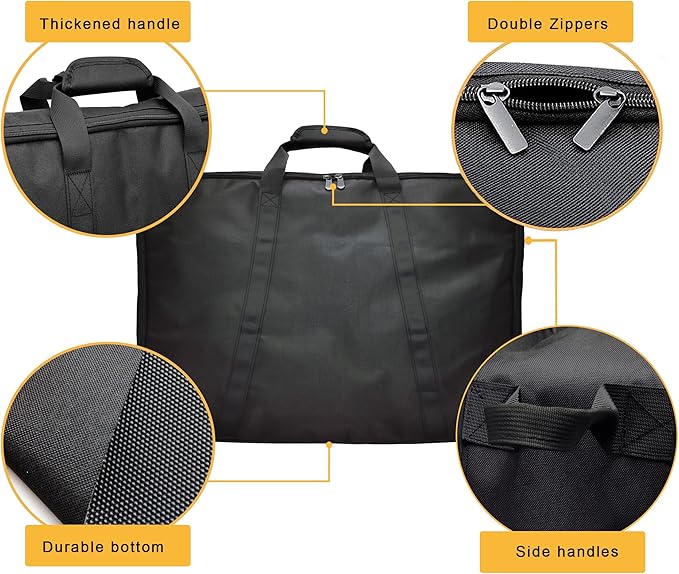 36" Dog Playpen Storage Bag, Suitable for Foldable Exercise Pet Playpens, Dog Fence Travel Bag with Handles for Camping and RV Trip, Waterproof Oxford Fabric